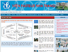Tablet Screenshot of pasteur-nhatrang.org.vn